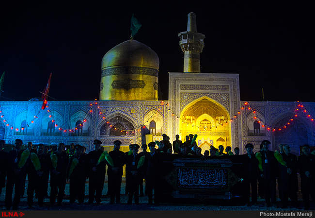 بازسازی صحن های حرم امام رضا در مرز مهران/7