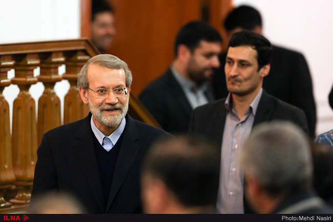 نشست خبری علی لاریجانی