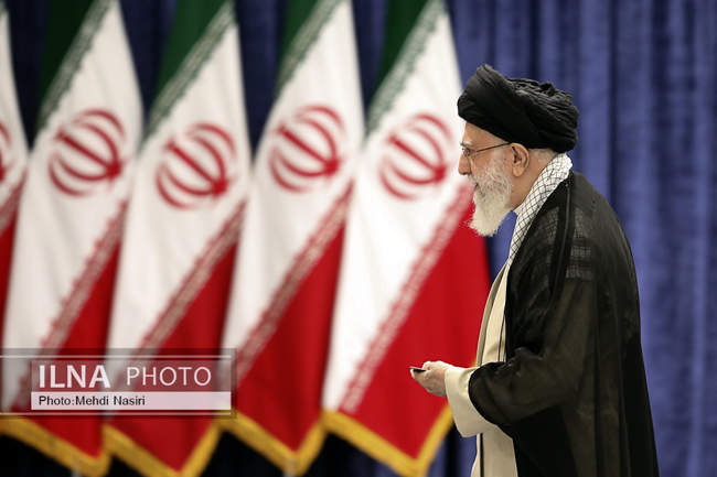 حضور رهبر معظم انقلاب در چهاردهمین دوره انتخابات ریاست جمهوری 