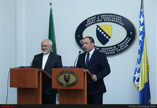 ادامه برنامه‌ها و دیدارهای ظریف در سفر به بوسنی-1