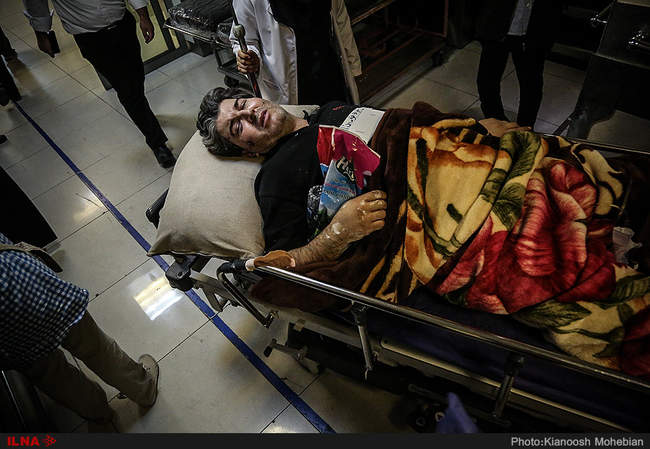 مصدومان زلزله غرب ایران در بیمارستان های تهران