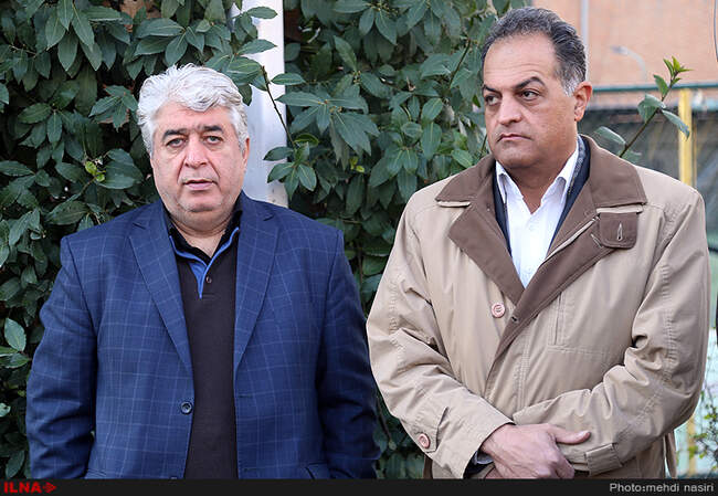 تشییع پیکر رضا احدی بازیکن اسبق استقلال