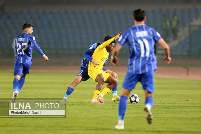 دیدار تیم ‌های فوتبال استقلال ایران و الوصل امارات