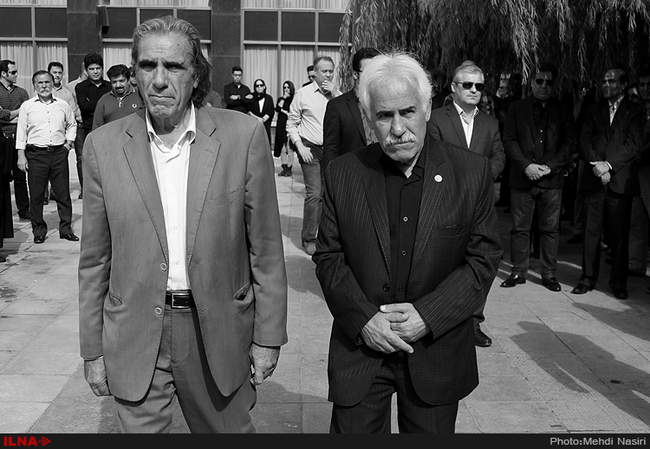 مراسم تشییع پیکر زنده یاد مصطفی کمال پورتراب