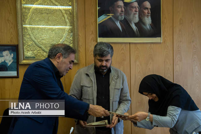 مراسم تقدیر از خادمان موکب اتاق تعاون ایران و اتحادیه امکان