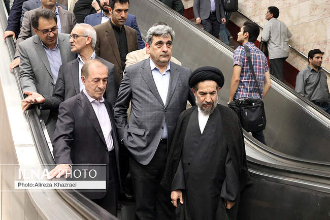 افتتاح و بهره برداری از ایستگاه متروی امام حسین (ع)