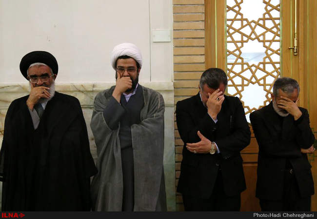 مجلس یادبود جانباختگان حادثه منا درحرم حضرت معصومه(س)
