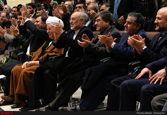  مراسم گرامیداشت دهه فجر و سالروز ورود امام با حضور آیت الله هاشمی رفسنجانی