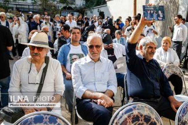 مراسم تشییع پیکر ناصر تقوایی