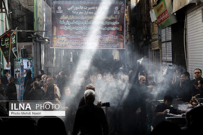 مراسم تشابیه حسینیه کاظمینی‌های مقیم تهران