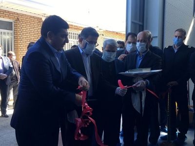 بزرگترین کارخانه تولید ماسک جنوب غربی آسیا در اشتهارد افتتاح شد