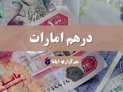 قیمت درهم امارات امروز جمعه ۲۱ اردیبهشت ۱۴۰۳ + جدول 