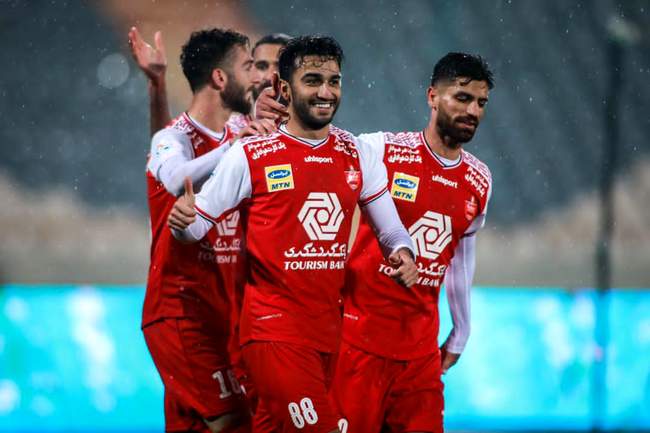 فریم به فریم با شادی سیامک نعمتی بعد از نخستین گل پرسپولیس در لیگ بیس