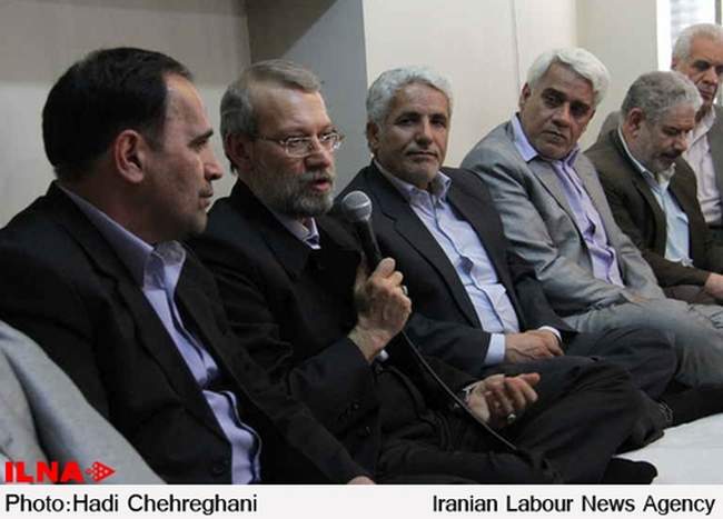 دیدار رئیس مجلس با هئیت رئیسه اتاق اصناف قم