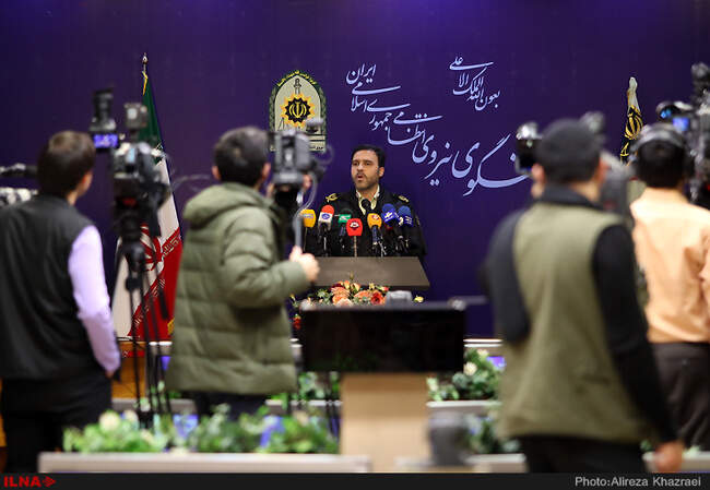 نشست خبری سخنگوی نیروی انتظامی