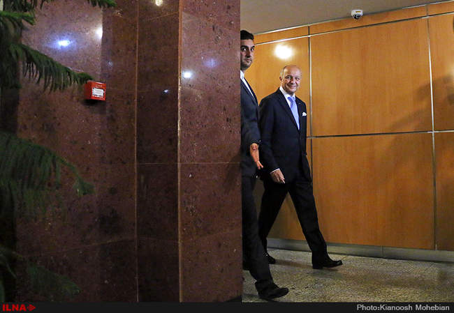 دیدار لوران فابیوس با معصومه ابتکار