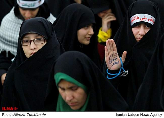 گردهمایی طلاب مهدی یاور در مسجد جمکران