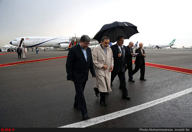 بدرقه رسمی رئیس جمهور در عزیمت به کشور ترکیه