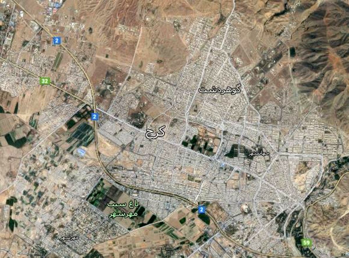 ثبت ترددهای ورودی و خروجی از مبادی شهر کرج