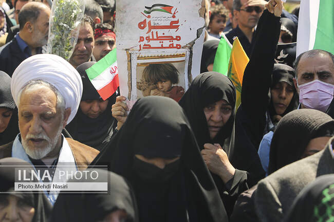  مراسم راهپیمایی روز قدس در تهران