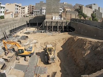 پیشرفت ۴۲ درصدی فاز اول پروژه احداث پارکینگ جوادیه