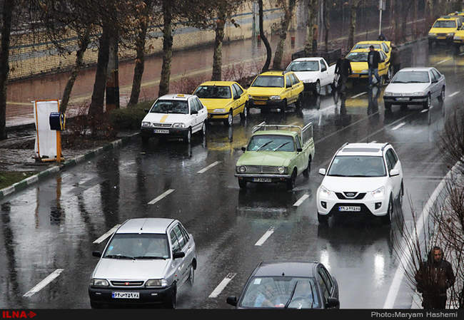  اولین باران زمستانی در استان البرز