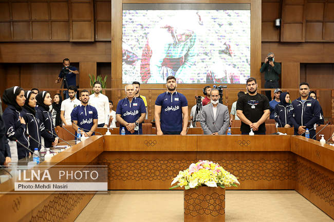 مراسم تجلیل از ورزشکاران اعزامی به بازی‌های ناشنوایان برزیل