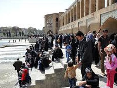 پذیرش میهمانان نوروزی در اصفهان از مرز هفتاد هزار نفر روز گذشت