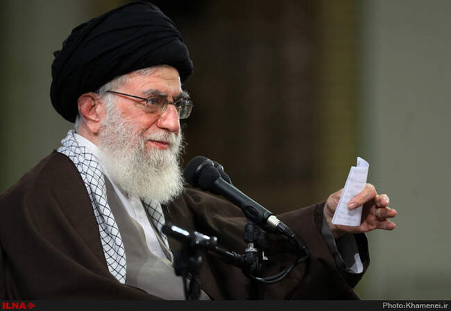 دیدار بسیجیان با رهبر انقلاب اسلامی