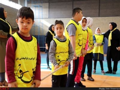 کودکان اوتیسم خوزستانی برای نخستین بار در قامت ورزشکار ورزش همگانی را تجربه کردند