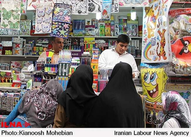 بازار داغ خرید لوازم التحریر پیش از آغاز سال تحصیلی