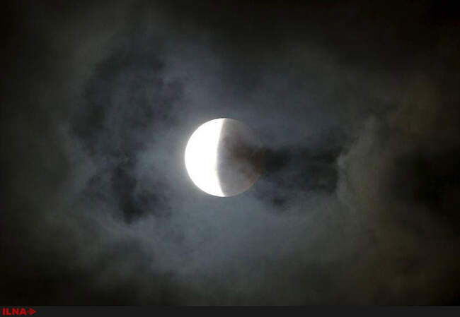 وقوع ماه گرفتگی در سرتاسر جهان