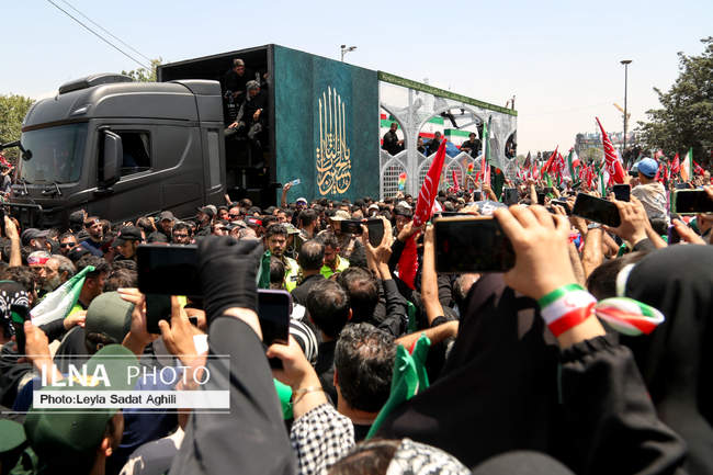 مراسم تشییع پیکر مطهر رهبر شهید انقلاب / 1