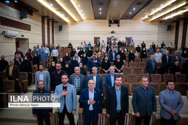 آئین نکوداشت روز خبرنگاران قزوینی به روایت تصویر