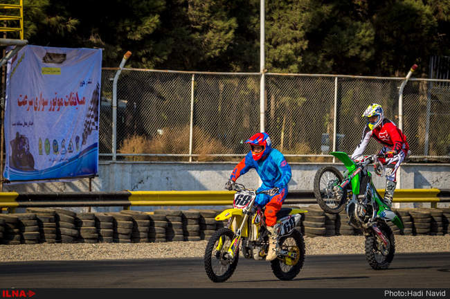 ششمین دوره مسابقات موتورسواری روز نیروی انتظامی