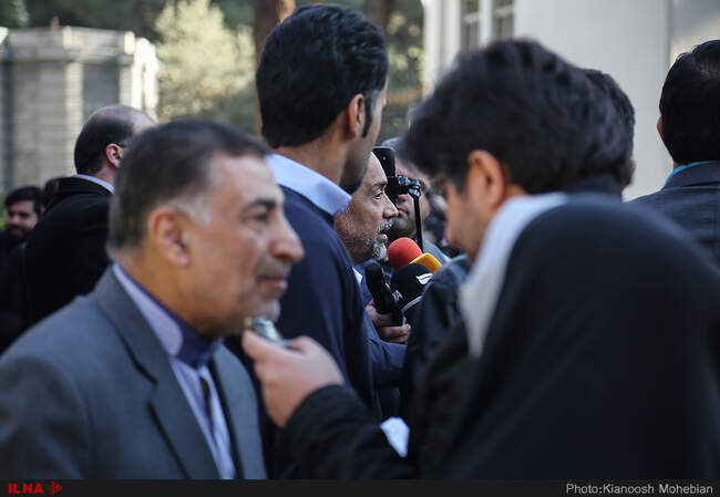 گزارش تصویری حواشی امروز جلسه هیئت دولت
