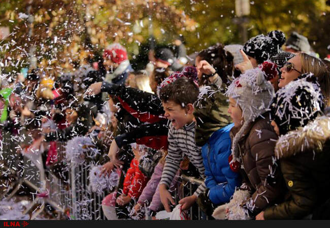 رژه عروسکها در روز شکر گزاری در آمریکا