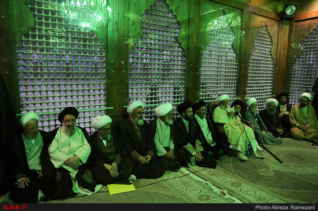 گزارش تصویری تجدید میثاق اعضای مجلس خبرگان با آرمان‌های امام راحل