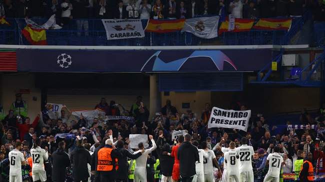 گزارش تصویری دیدار چلسی و رئال مادرید در شب صعود کهکشانی‌ها