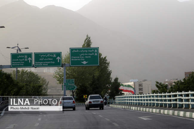 آلودگی امروز هوای تهران