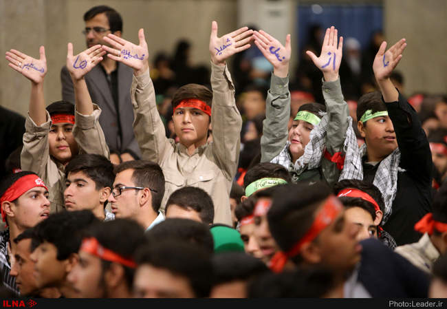 دیدار هزاران نفر از دانش‌آموزان و دانشجویان با رهبر معظم انقلاب