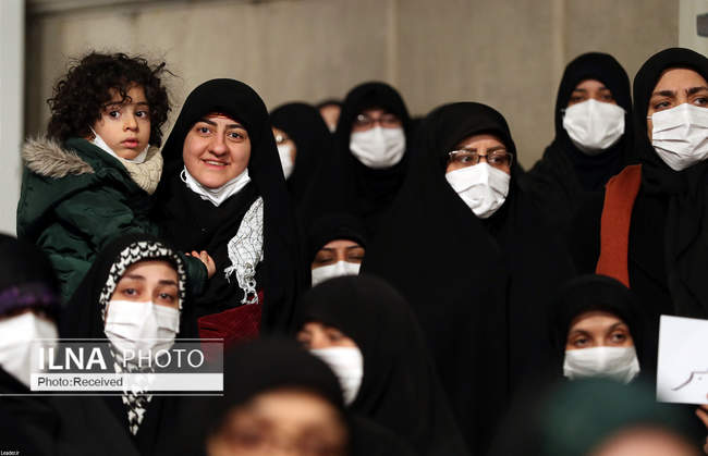 دیدار جمعی از بانوان با رهبر معظم انقلاب 