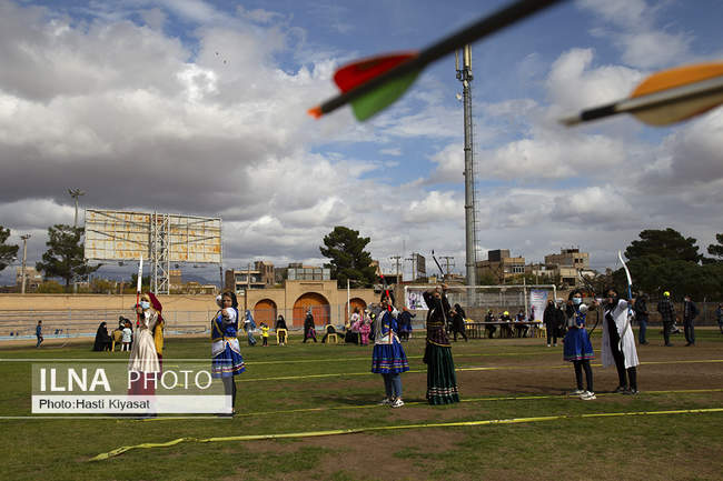  مسابقات تیراندازی با کمان سنتی قهرمانی استان درسبزواربرگزارشد