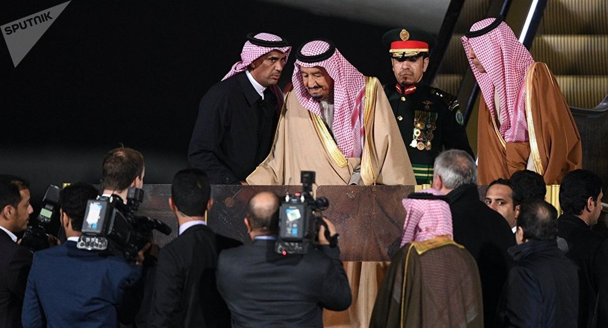 پادشاه عربستان وارد مسکو شد