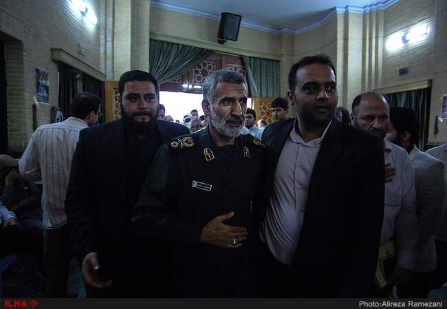 مراسم بزرگداشت شهید حججی در تهران