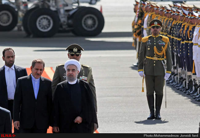 بازگشت رئیس جمهور از سفر نیویورک