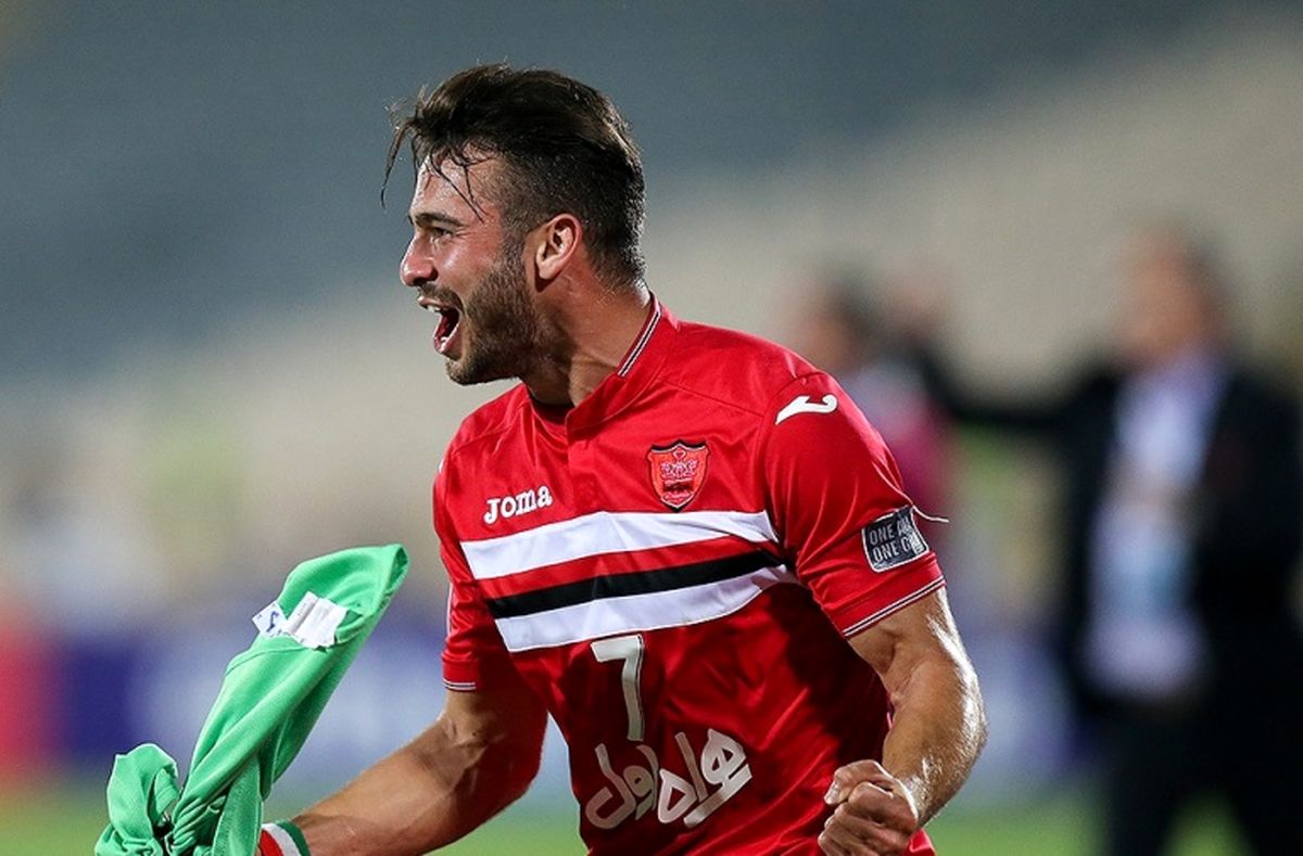 شماره هفت محبوب در اردوی پرسپولیسی‌ها در قطر