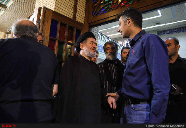 گزارش تصویری حضور شخصیت‌های سیاسی در مراسم ترحیم مادر حجت‌الاسلام محتشمی‌پور