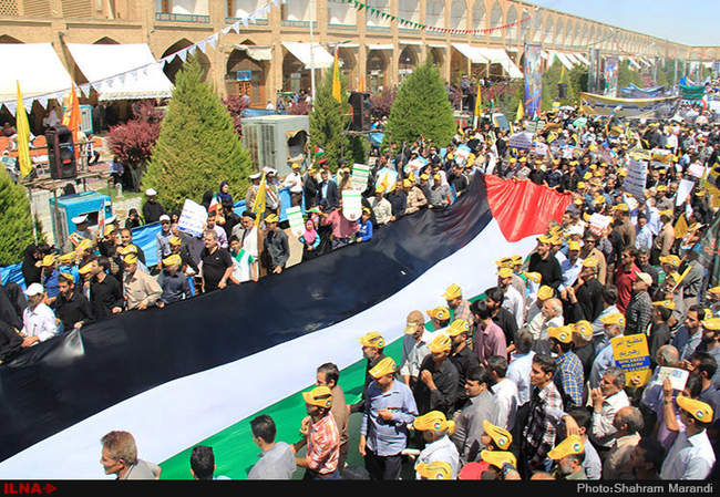 راهپیمایی روز جهانی قدس در اصفهان