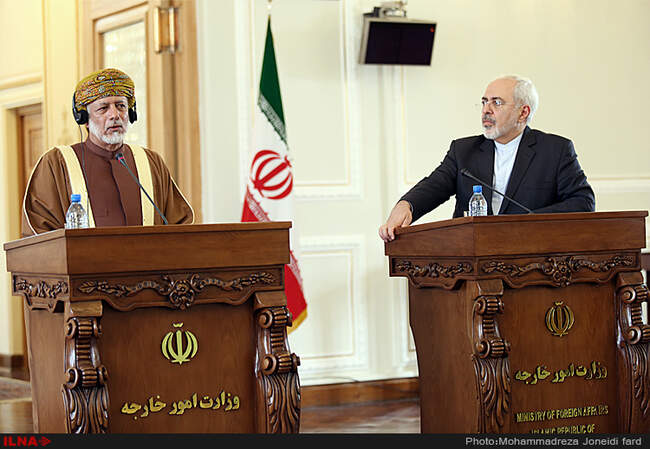 دیدار وزرای خارجه ایران و عمان